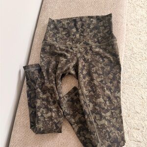 lululemon athletica Olive Camo High-Rise Leggings